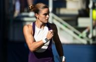 Sakkari at the 2025 US Open - Day 2 - Source: Getty